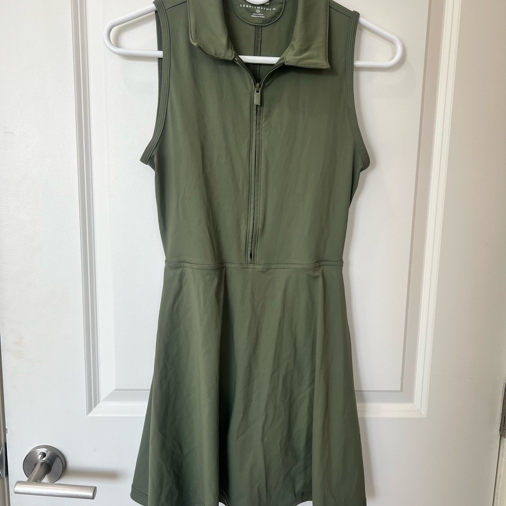 Travis Mathew Moveknit sport Green golf Dress